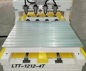 Токарно-фрезерный станок с ЧПУ 1212-4T рабочий стол с Т-образными пазами