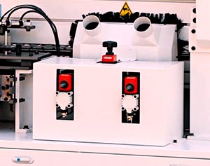 Кромкооблицовочный станок автоматический HCM 360 J прифуговка